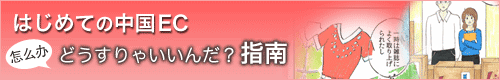 はじめての中国EC “どうすりゃいいんだ？”指南