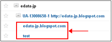 図2：プロパティを展開してプロファイルを表示したところ