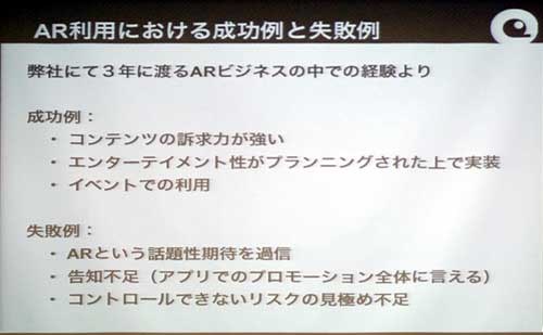 AR利用における成功例と失敗例