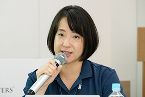 白砂ゆき子氏