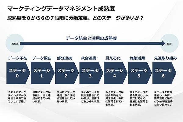 マーケティングデータマネジメント成熟度