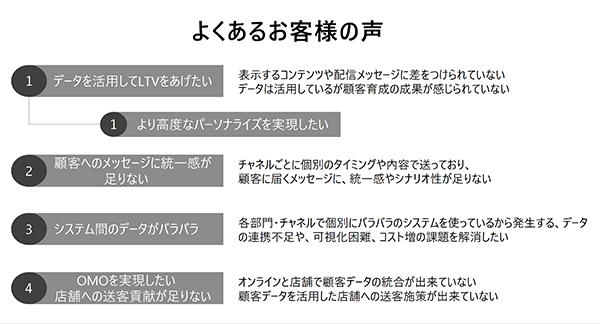 こういった要望・課題は聞かれるが、ビジネス的により重要な目標も意識すべき