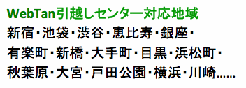 地域名の詰め込み