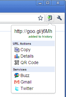 Goo.gl URL Shortener