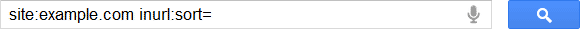 「site:」と「inurl:」を組み合わせた例