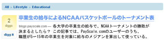 Diggのもう1つ別の投稿