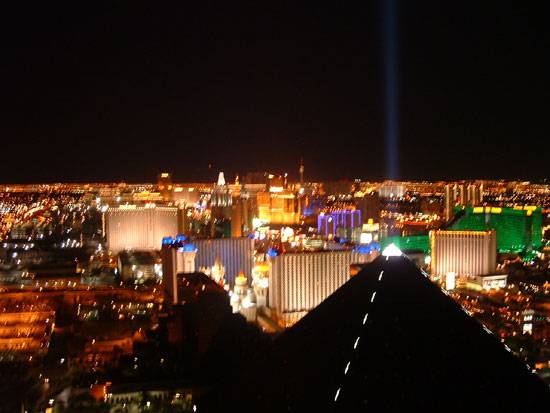 ラスベガスの夜景