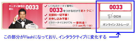 図1　NTTコミュニケーションズ個人のお客さま向けサイト